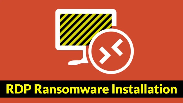 Crysis Ransomware Attacking RDP Server to Deploy Ransomware