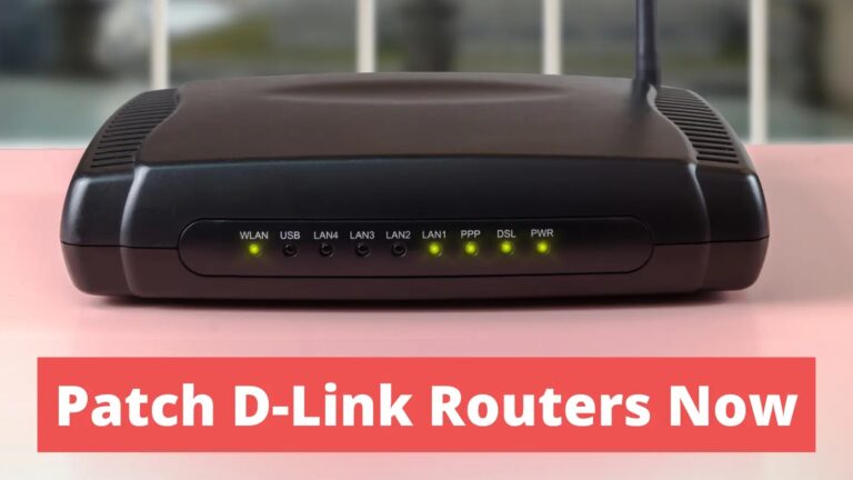 Patch D-Link Routers Now